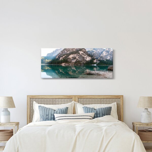Slika planinskog jezera (120x50 cm)