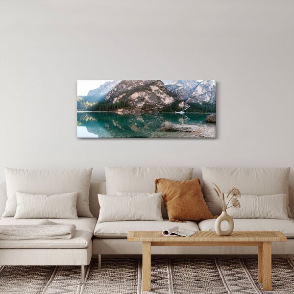 Slika planinskog jezera (120x50 cm)