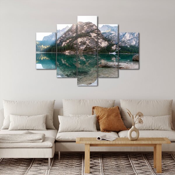 Slika planinskog jezera (150x105 cm)