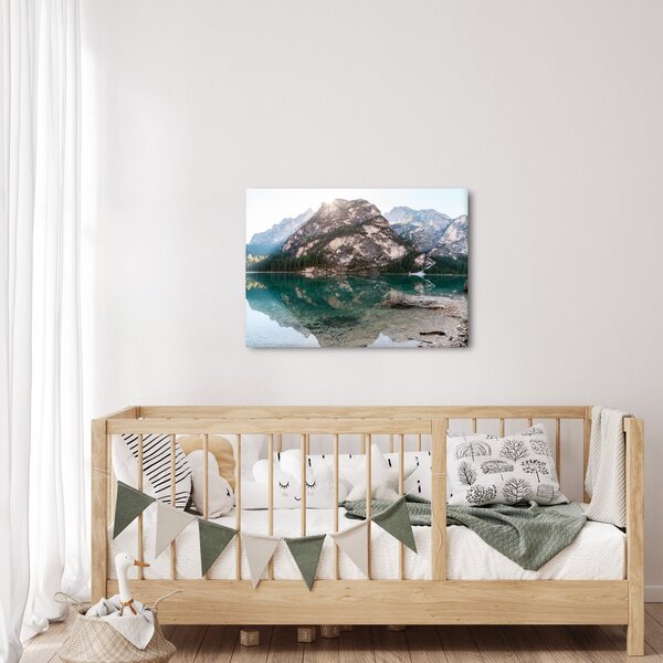 Slika planinskog jezera (70x50 cm)