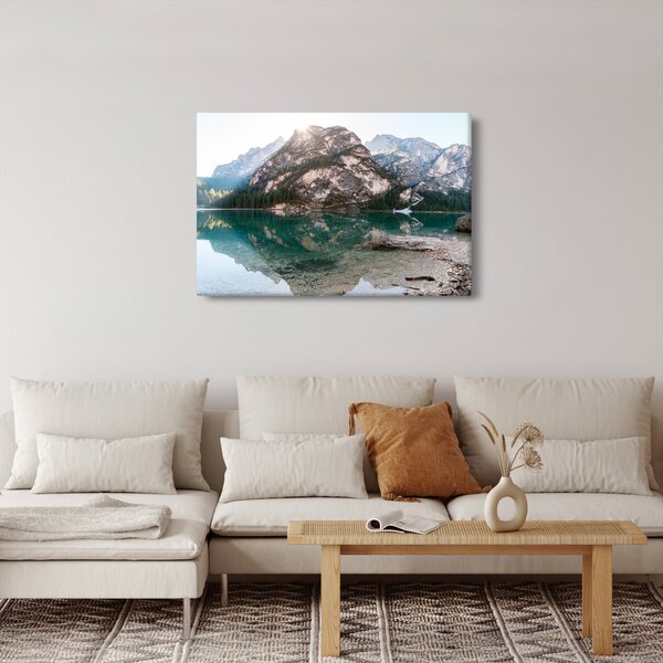 Slika planinskog jezera (90x60 cm)