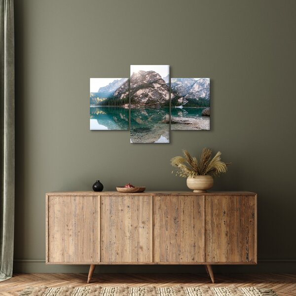 Slika planinskog jezera (90x60 cm)