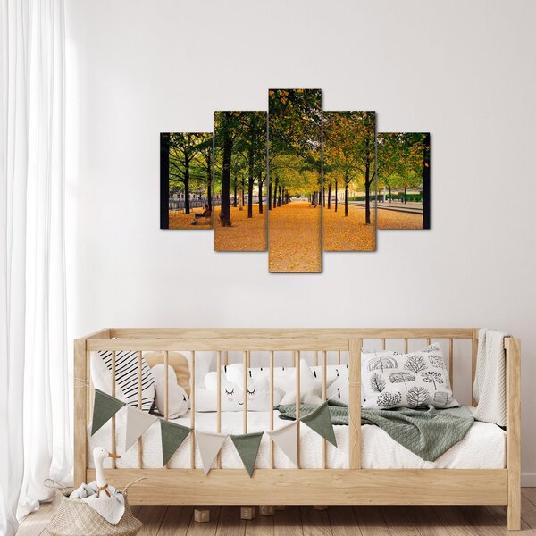 Slika aleje jesenskih stabala (150x105 cm)