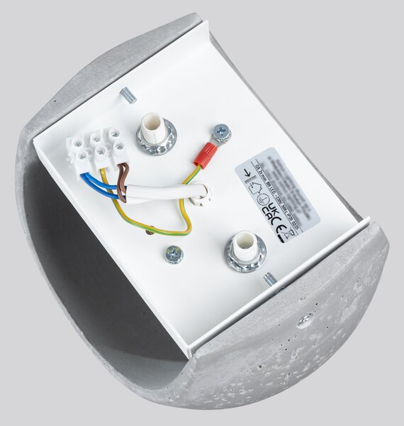 Zidna lampa GLOBE beton