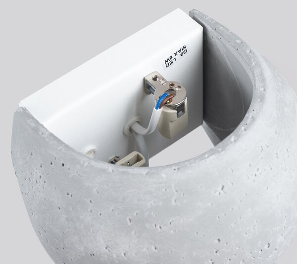 Zidna lampa GLOBE beton