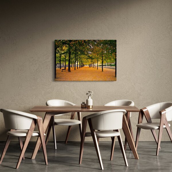 Slika aleje jesenskih stabala (90x60 cm)