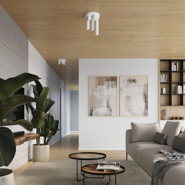 Stropna lampa LAGOS 3P bijela