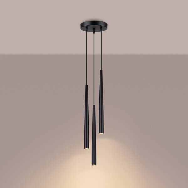 Pedant lampa BLISS 3P crna