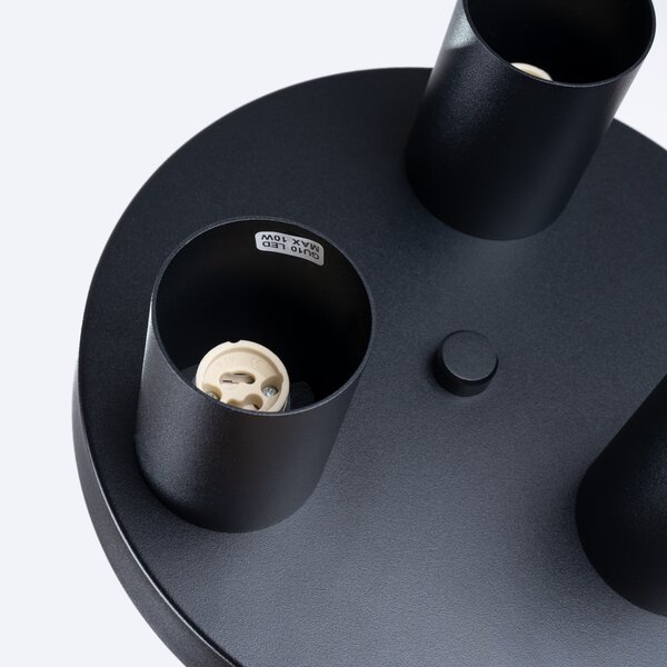 Stropna lampa LAGOS 3P crna