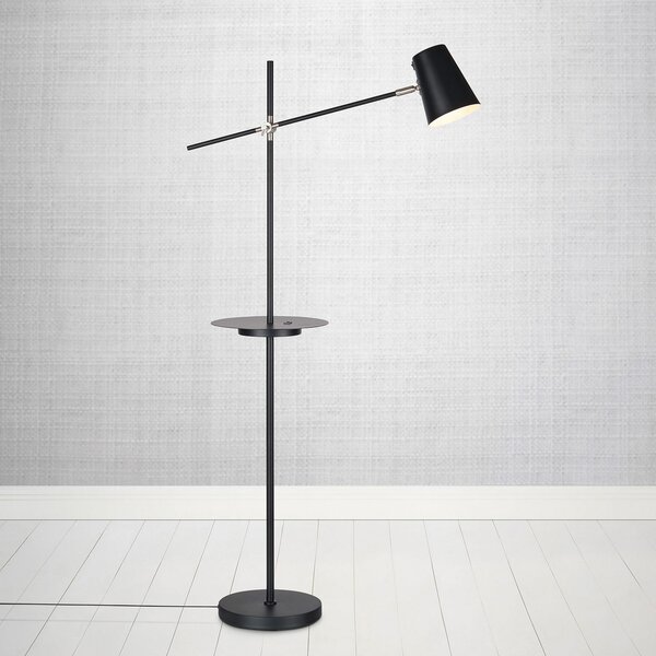 Podne Lampa Markslöjd, Linear, Crno, Dnevna soba, Metal, Skandinavski