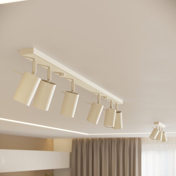Stropna lampa RING 3L bež