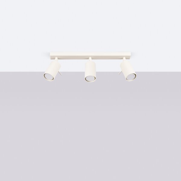 Stropna lampa RING 3L bež