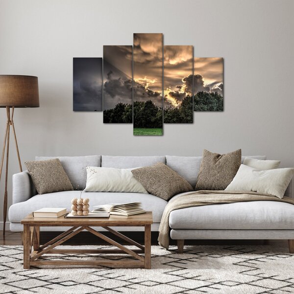 Slika oblaka i šume (150x105 cm)