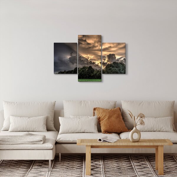 Slika oblaka i šume (90x60 cm)