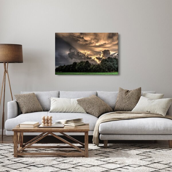 Slika oblaka i šume (90x60 cm)
