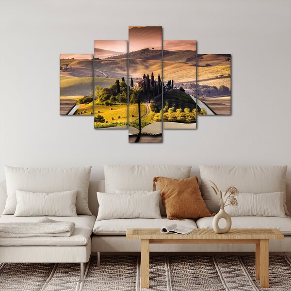 Slika krajolika u knjizi (150x105 cm)
