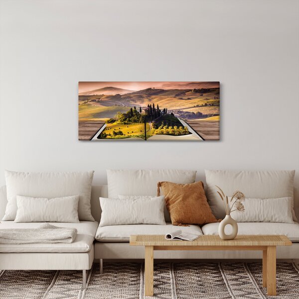 Slika krajolika u knjizi (120x50 cm)