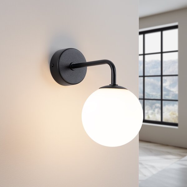 Zidna lampa ASTRAL 1 crna
