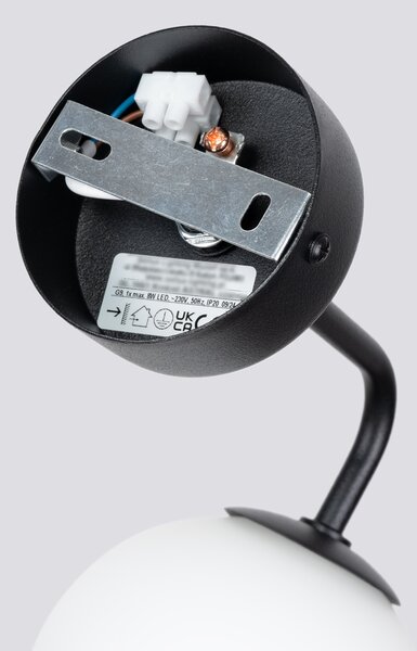 Zidna lampa ASTRAL 1 crna