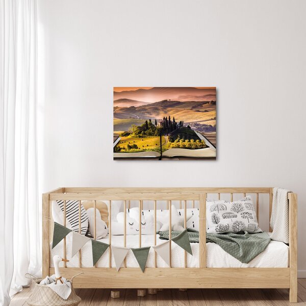 Slika krajolika u knjizi (70x50 cm)