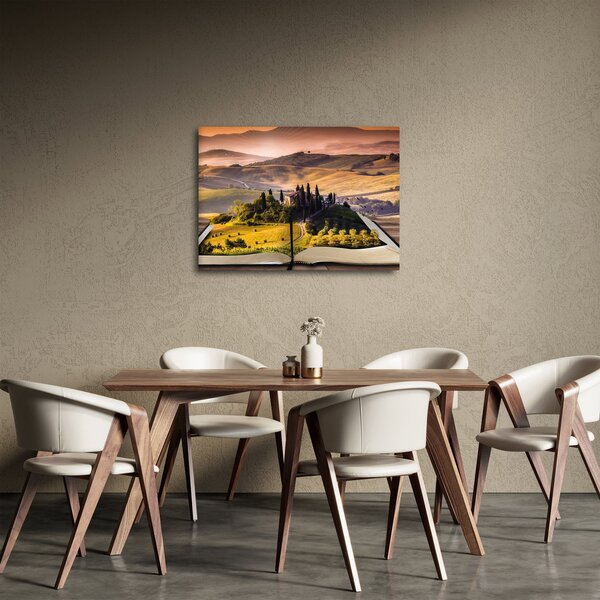 Slika krajolika u knjizi (70x50 cm)