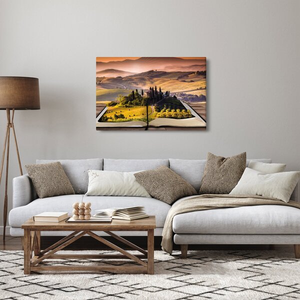 Slika krajolika u knjizi (90x60 cm)