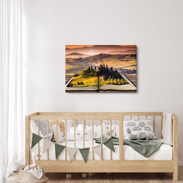 Slika krajolika u knjizi (90x60 cm)