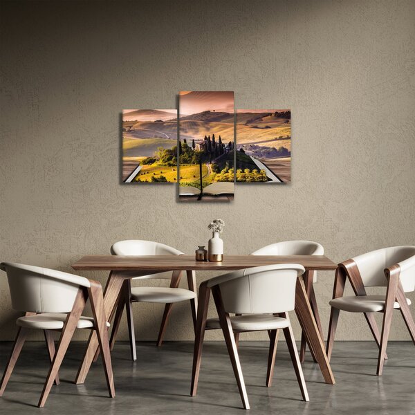 Slika krajolika u knjizi (90x60 cm)
