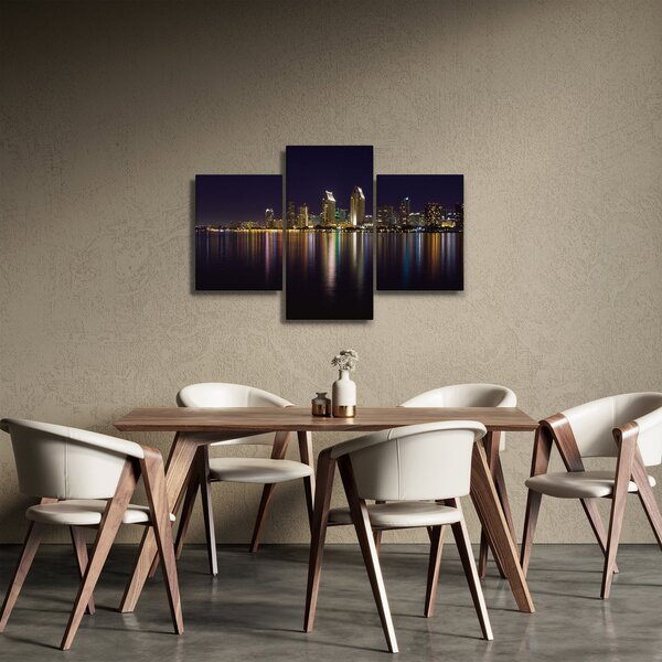 Slika noćnog grada (90x60 cm)