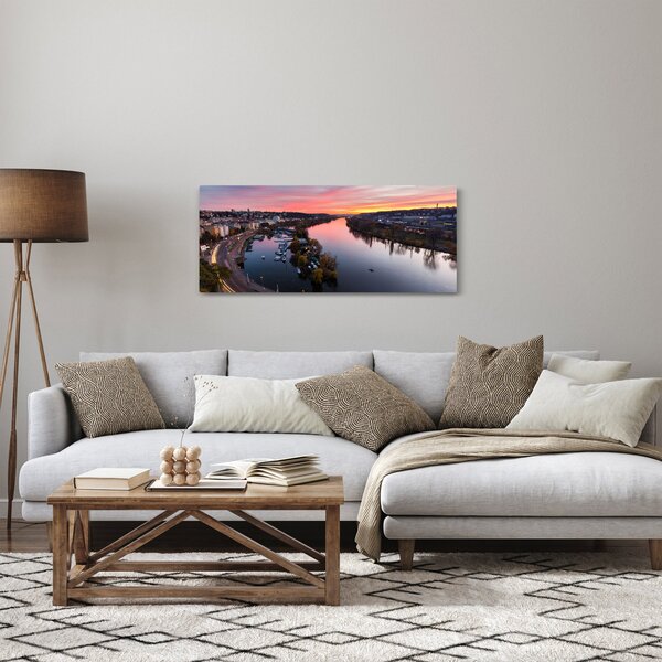 Slika noćnog Praga (120x50 cm)