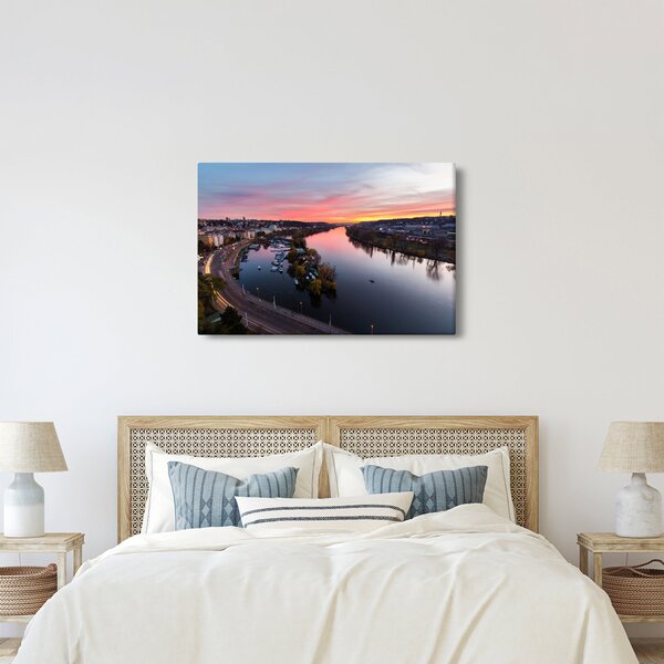 Slika noćnog Praga (90x60 cm)