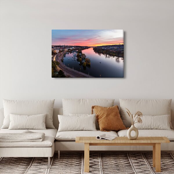 Slika noćnog Praga (90x60 cm)