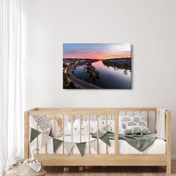 Slika noćnog Praga (90x60 cm)