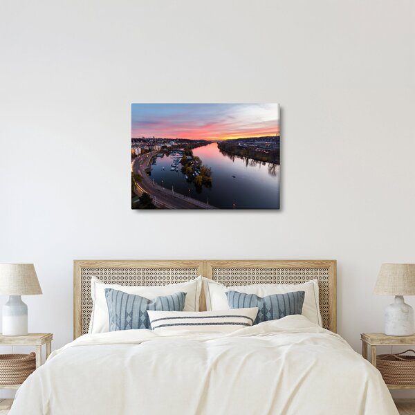 Slika noćnog Praga (70x50 cm)