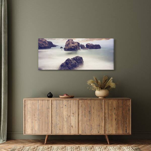 Slika litica u magli (120x50 cm)