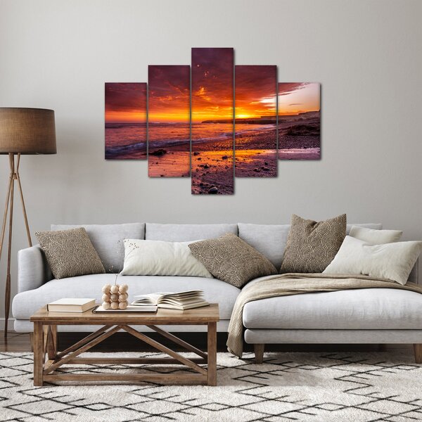 Slika zalaska sunca na moru (150x105 cm)