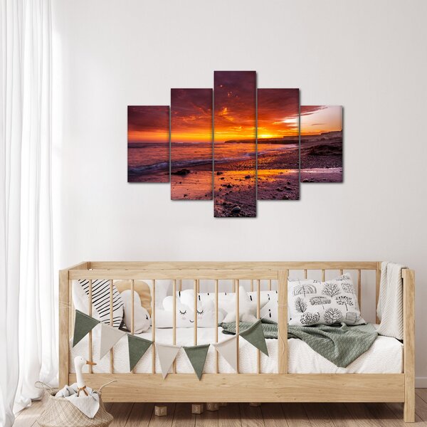 Slika zalaska sunca na moru (150x105 cm)