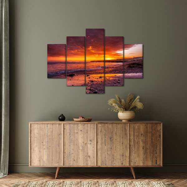Slika zalaska sunca na moru (150x105 cm)