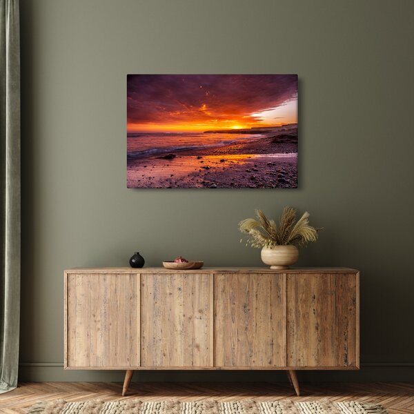 Slika zalaska sunca na moru (90x60 cm)