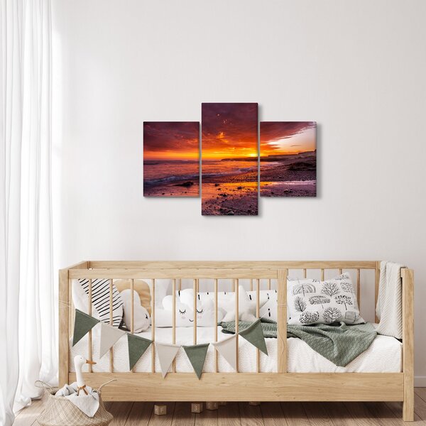 Slika zalaska sunca na moru (90x60 cm)