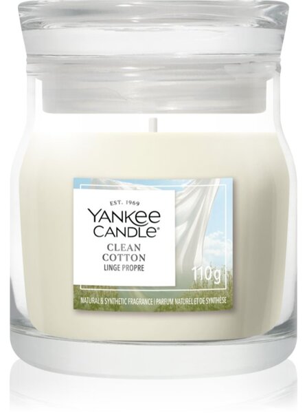 Yankee Candle Clean Cotton mirisna svijeća Signature 110 g