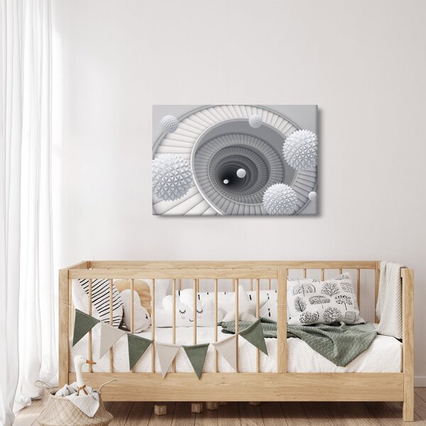 3D apstraktna slika (90x60 cm)