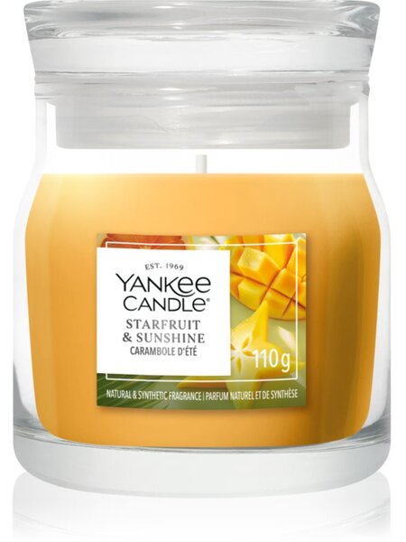 Yankee Candle Starfruit & Sunshine mirisna svijeća Signature 110 g