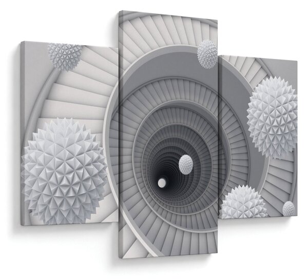 3D apstraktna slika (90x60 cm)