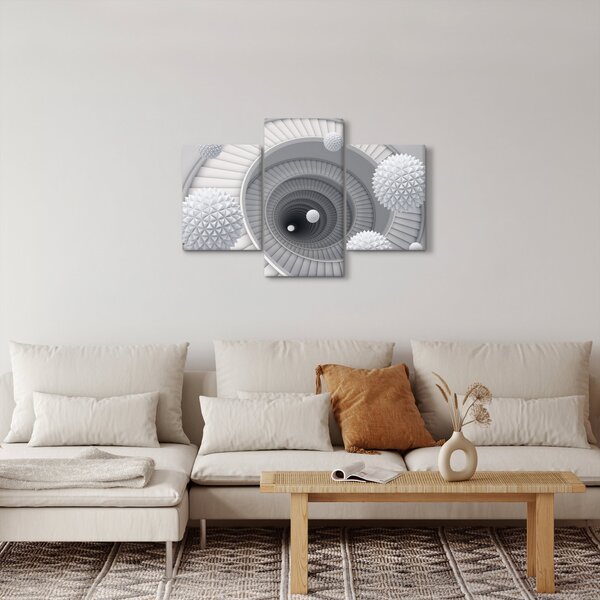 3D apstraktna slika (90x60 cm)