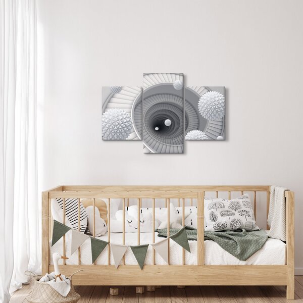 3D apstraktna slika (90x60 cm)
