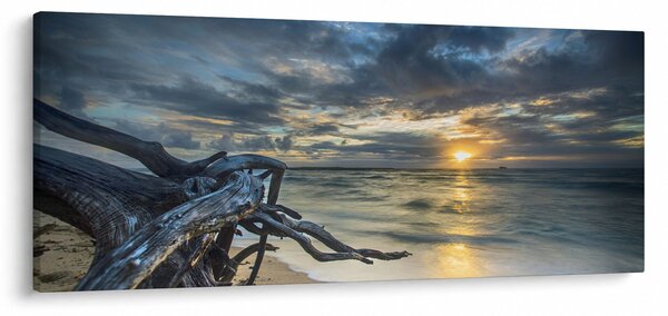 Slika mora sa zalaskom sunca (120x50 cm)