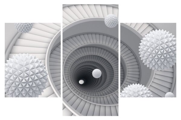 3D apstraktna slika (90x60 cm)