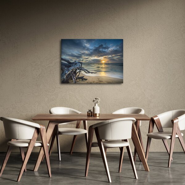 Slika mora sa zalaskom sunca (70x50 cm)