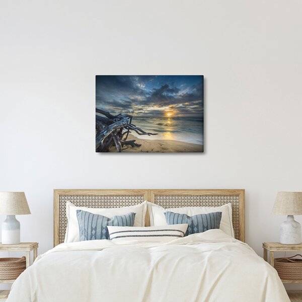 Slika mora sa zalaskom sunca (70x50 cm)